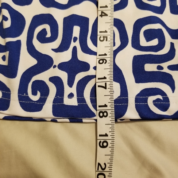 Buckhead Betties Print Stretchy A-Line Skirt - Picture 9 of 9